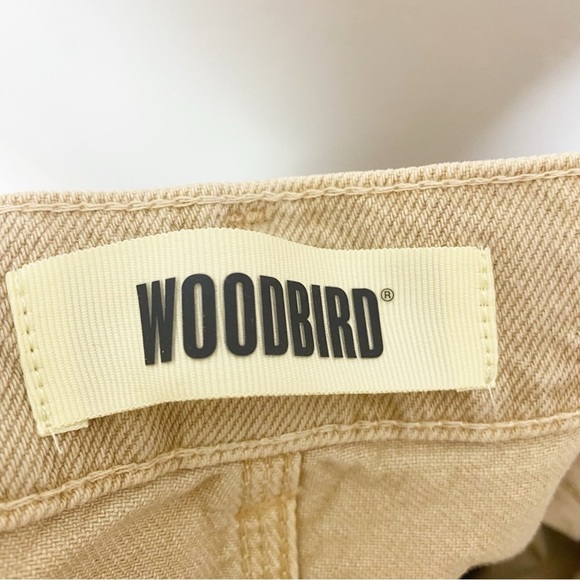 Woodbird WBDizzon Carpenter Shorts in Sand - Picture 4 of 6